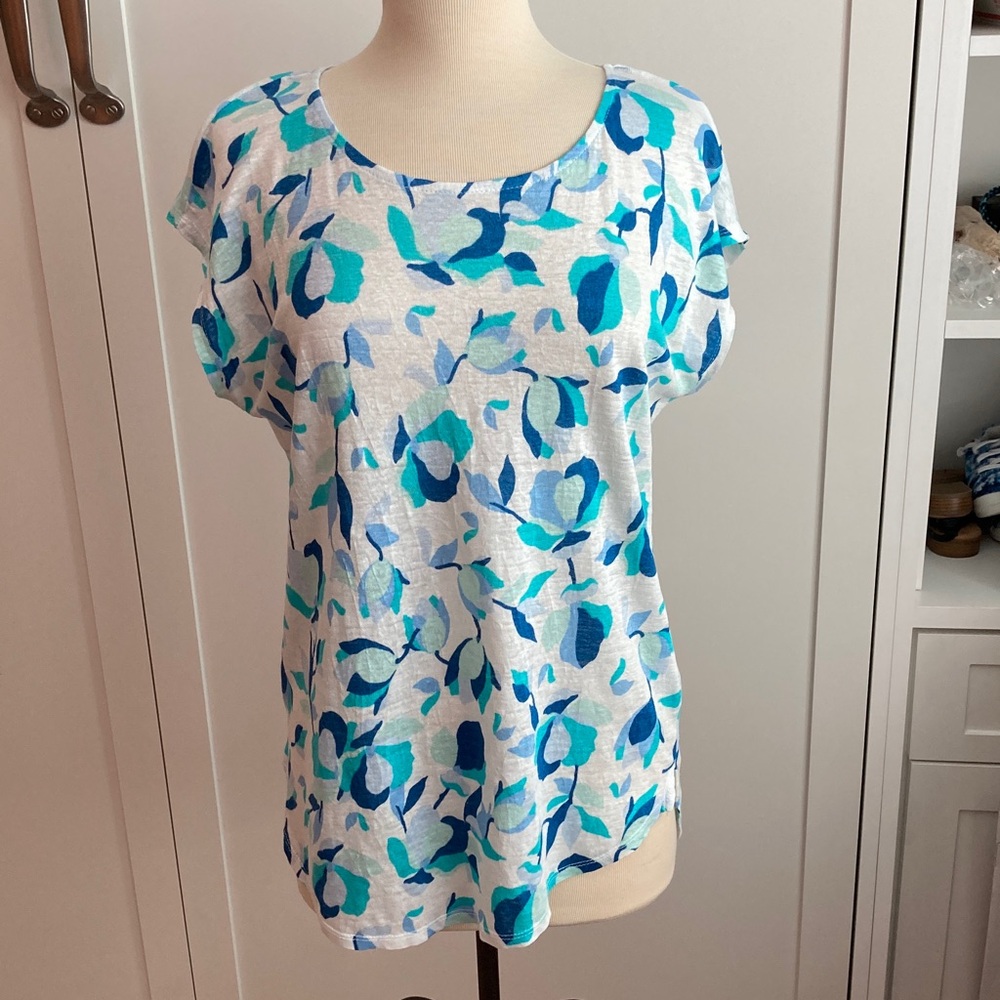 Rachel Zoe linen top